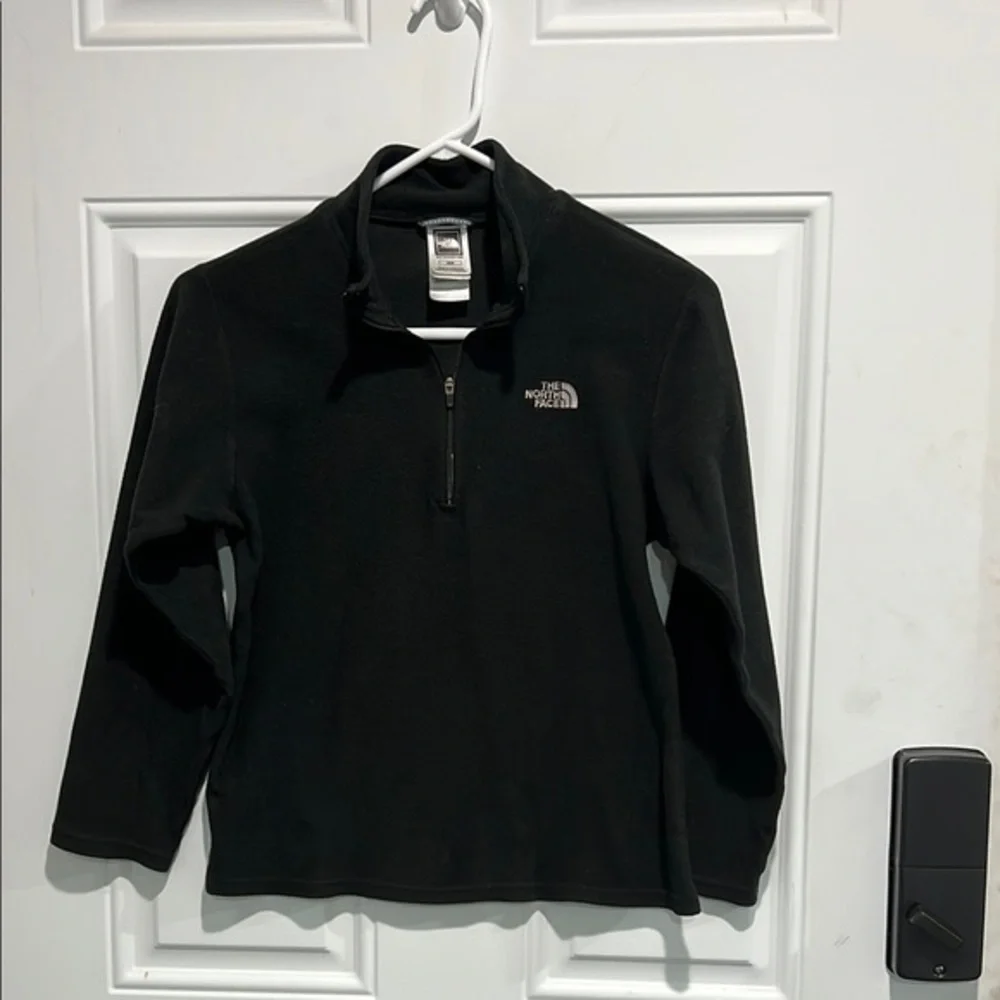 The North Face Kids Black Half-Zip Sweatshirt